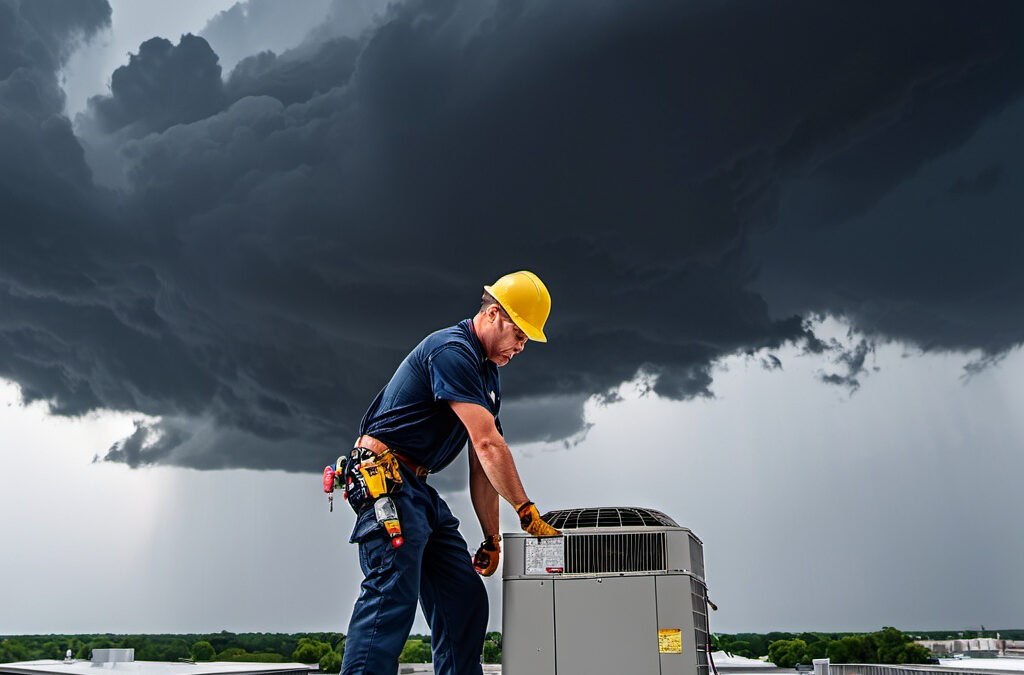 Approaching Storm Readiness Tip: Secure Equipment