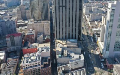 Case Study: Hurricane Ida Storm Damage Moisture Mapping in Downtown New Orleans, Louisiana