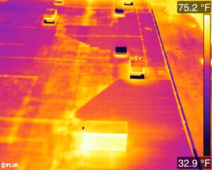 The foam insulation responds differently to ISO boards when moisture is present.