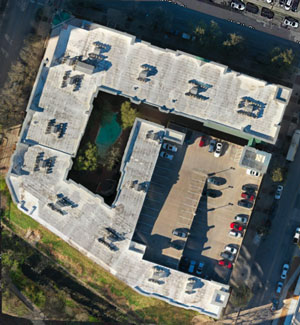 Drone Commercial Roof Inspections in Austin TX