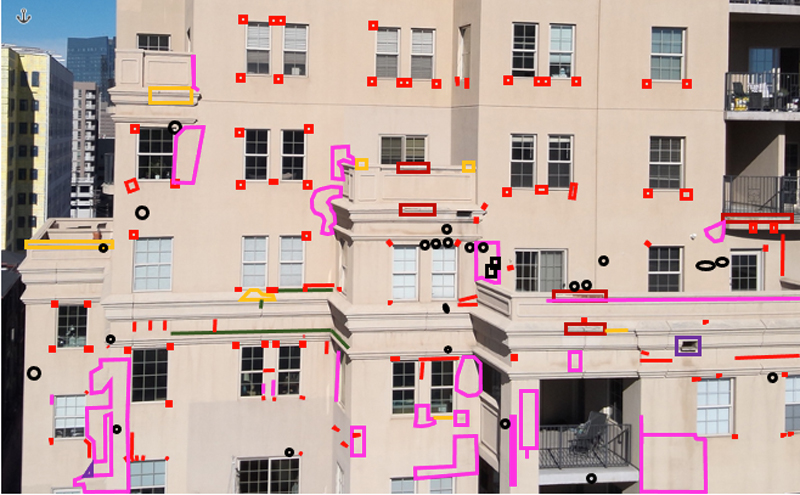 An example of Structura View's building enclosure consulting technology.