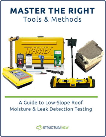 A guide to low-slope roof moisture & leak detection testing